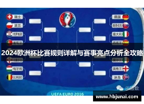 2024欧洲杯比赛规则详解与赛事亮点分析全攻略